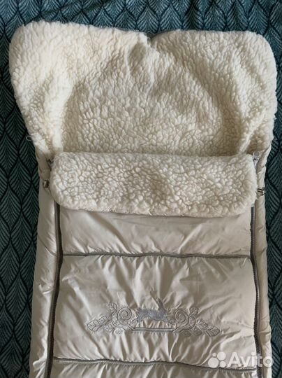 Зимний конверт в коляску