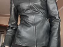 Кожаная куртка женская 40 размер