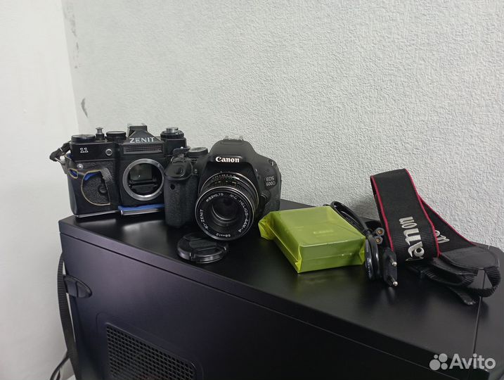 Canon 600D + Гелиос мс 44м4