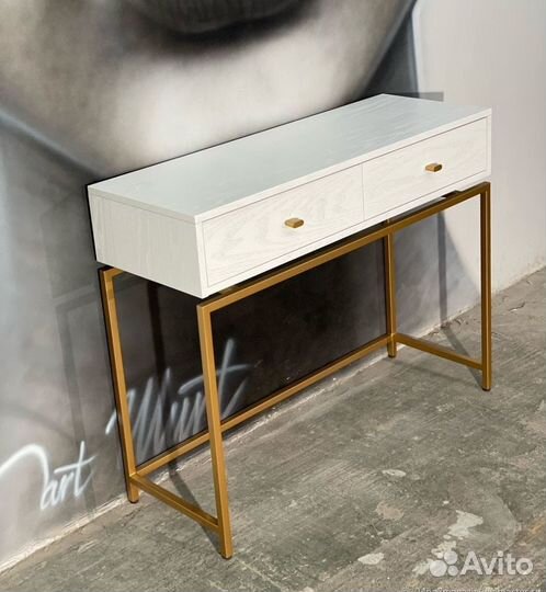 Консоль/тумба в стиле лофт