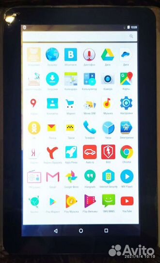 Планшет irbis TZ100 + чехол