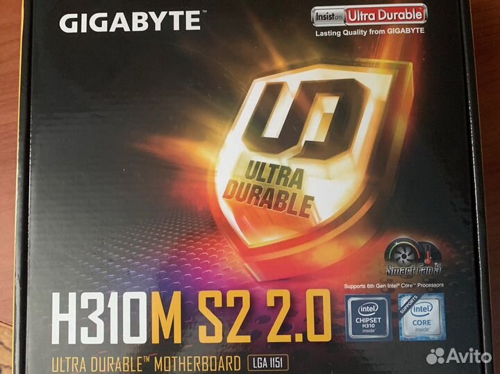 Материнская плата gigabyte h310m lga1151v2