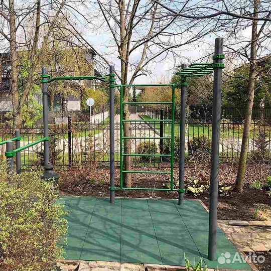 Детские Комплекты, Шведская стенка, турник, брусья