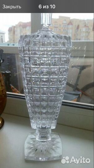 Вазы. Bohemia. Хрусталь