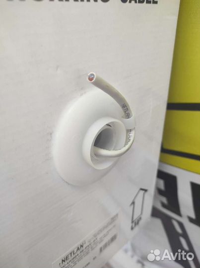 Кабель витая пара внутренний 4х парный медный