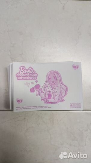 Наклейки Barbie panini новые