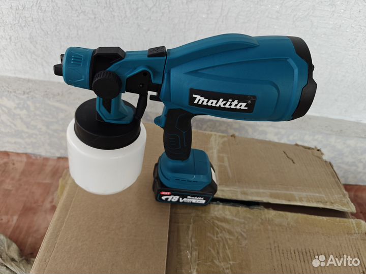 Краскопульт на АКБ