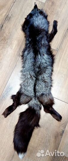 Фабричная шкурка чернобурки СССР