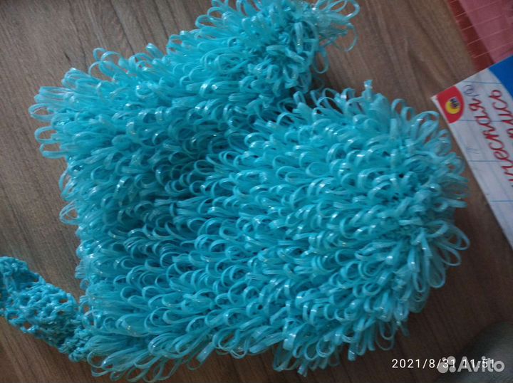 Мочалка антицеллюлитная варежка