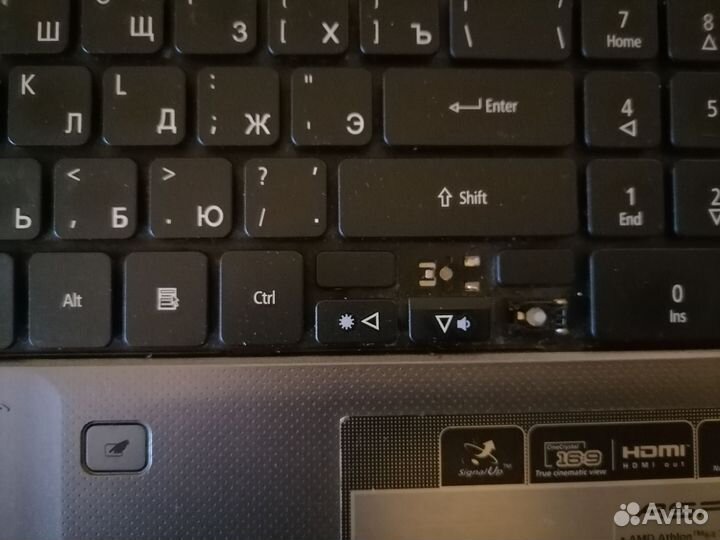 Ноутбук acer на запчасти