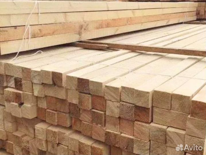 Брусок обрезной ест. влаж. хвоя 1 сорт