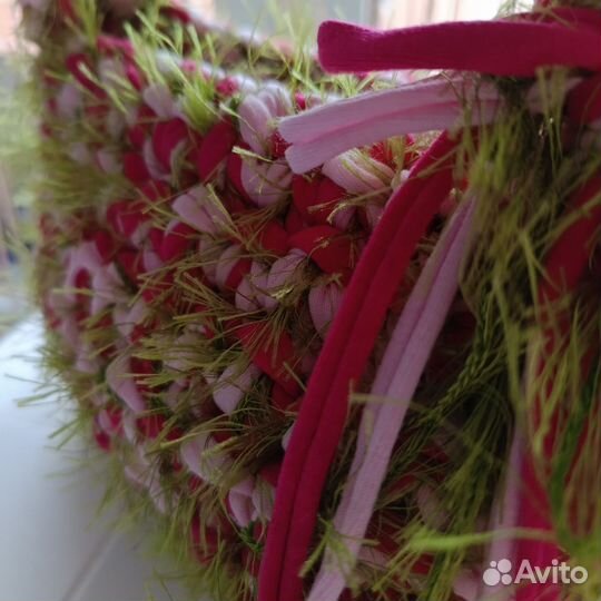 Вязанная сумка женская