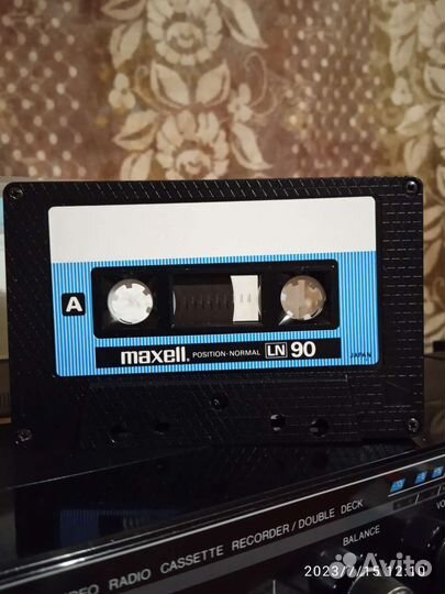 Аудио кассета maxell