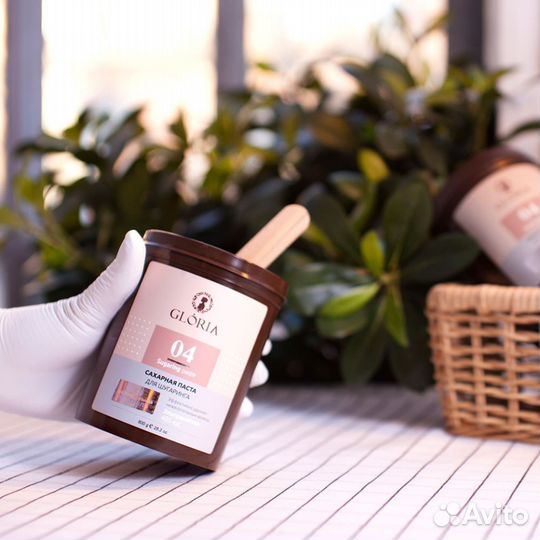 Сахарная паста для шугаринга Gloria (Россия)