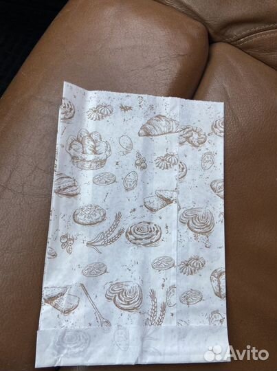 Пакты бумажные крафт для булочек