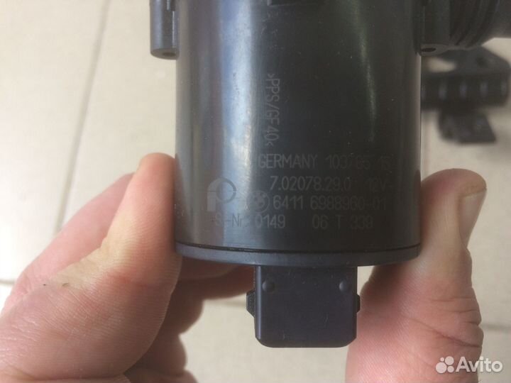 BMW E60 E61 Дополнительная помпа охлаждения с Япон