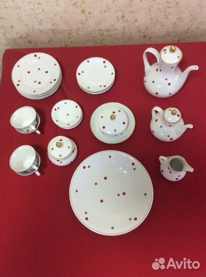 Чайный кофейный сервиз Weimar гдр