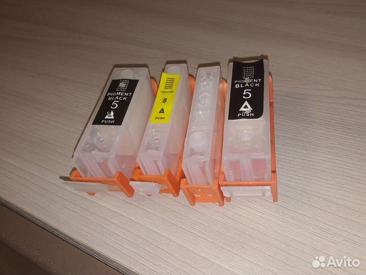 Картриджи для принтера canon pixma