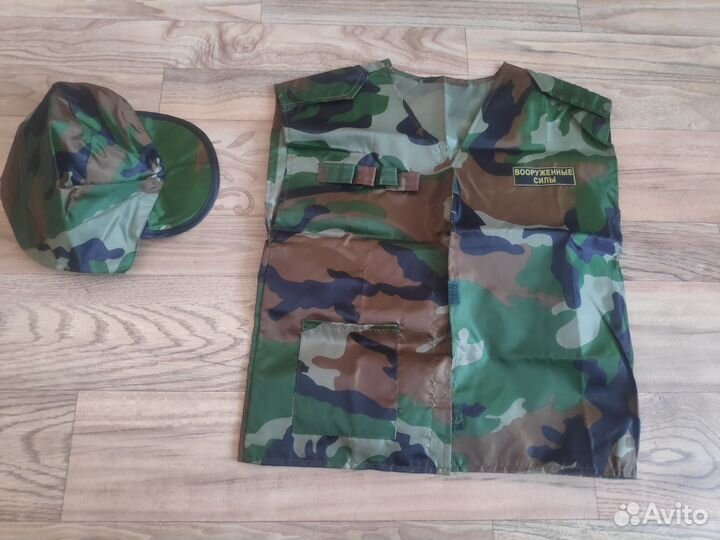 Детский военный костюм стюардессы