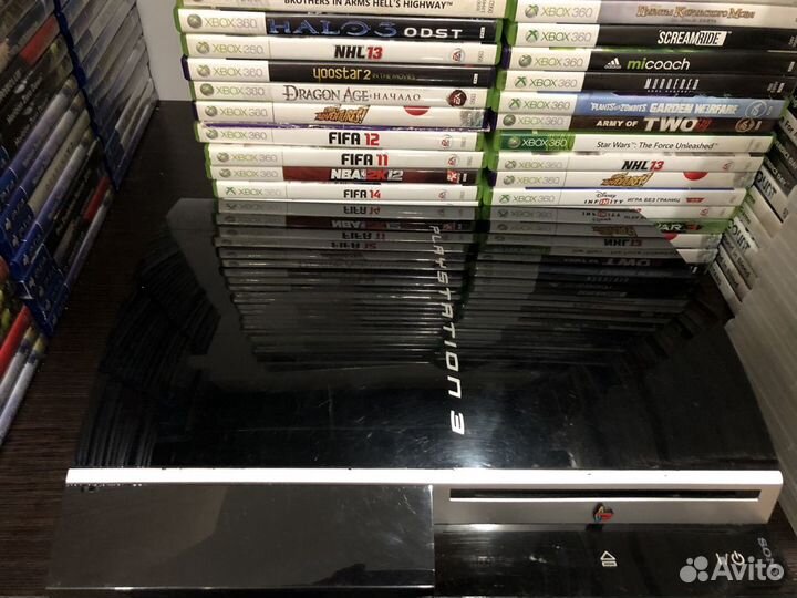 Sony PS3 500 гб прошитая игр 39