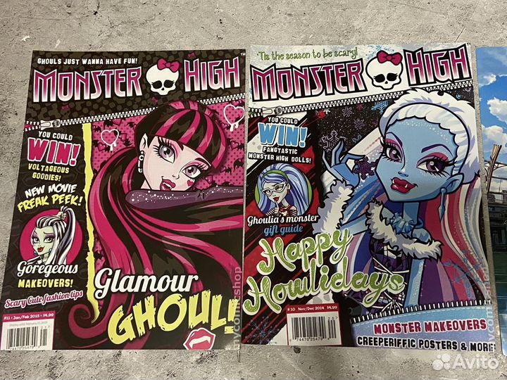 Постеры плакаты monster high