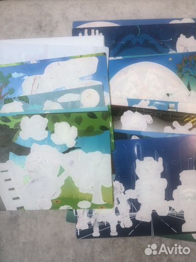 Водные раскраски новые и б/у