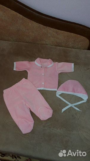 Комплект на выписку для девочки