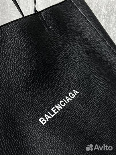 Сумка женская большая Balenciaga кожаная шопер