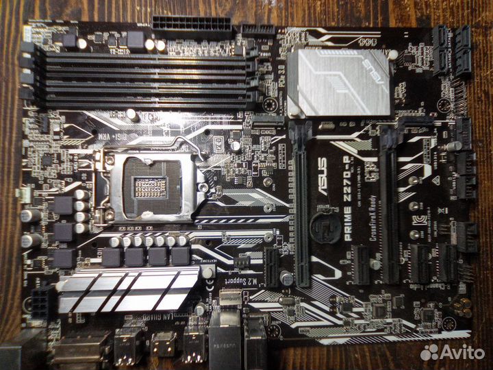 Материнская плата asus prime Z270 1151 на запчасти