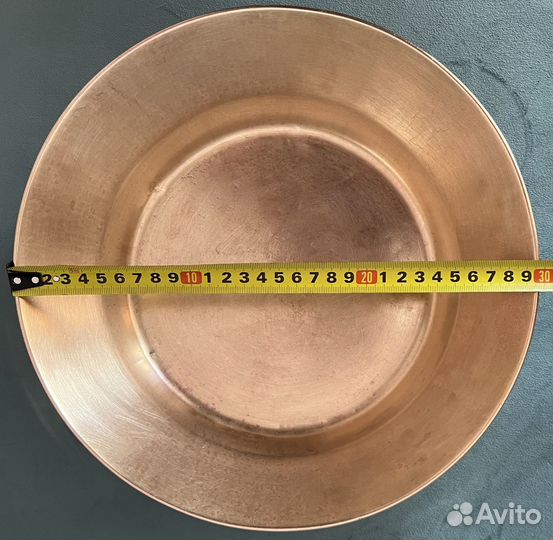 Медный таз для варенья