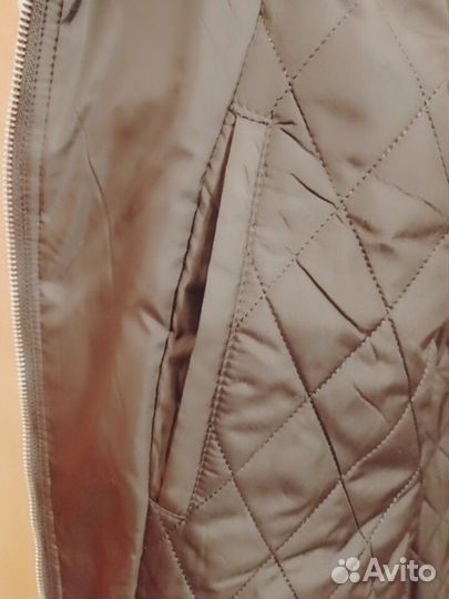 Пальто стеганное женское