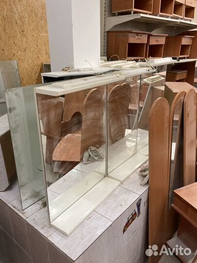 Зеркало в ванную с подсветкой бу