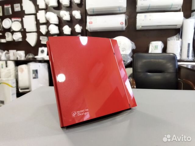 Вентилятор SolerPalau Silent100cz Red Designe