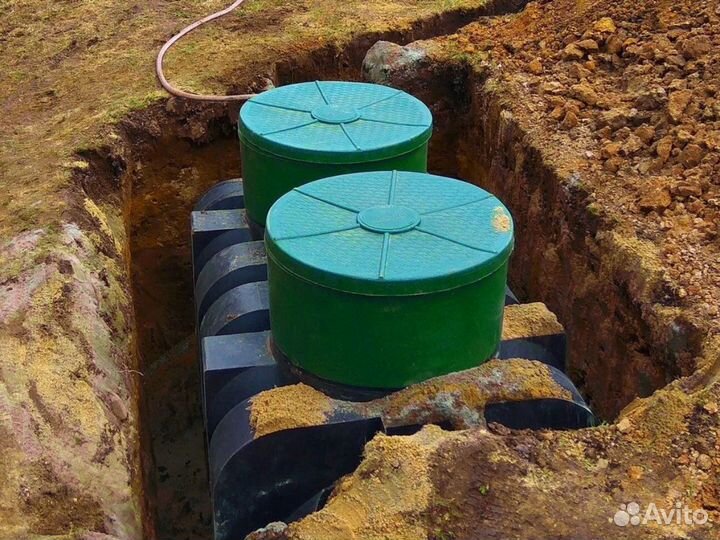 Септик эко Интал 3 без откачки