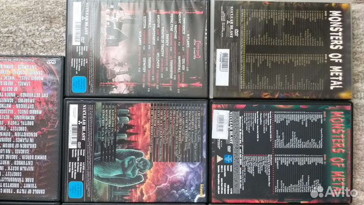 Двд диски с тяжелым металлом 1