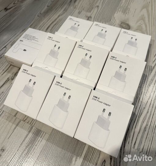 Адаптер USB-C, быстрая зарядка iPhone 20W type-c