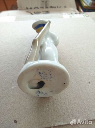 Винтажная статуэтка Морячок Аврора фарфор СССР