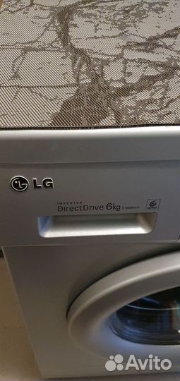 Стиральная машина бу lg 6 кг