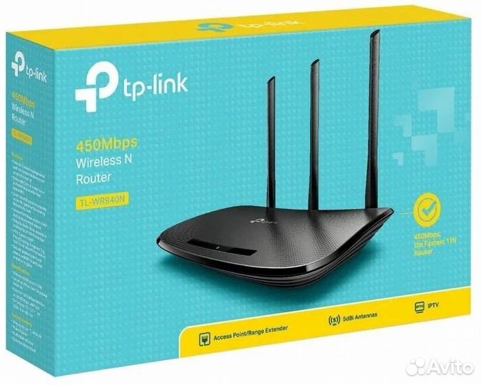 Wi-Fi Роутер tp-link n450