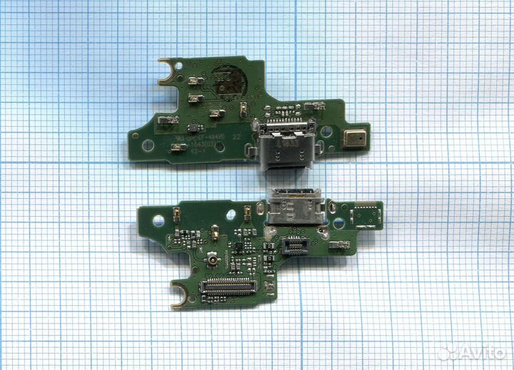 Разъем Micro USB Huawei Nova плата