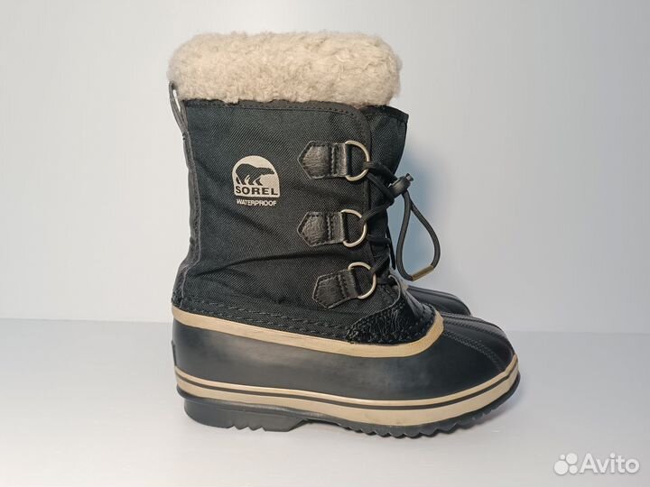 Сапоги зимние детские Sorel 34-35