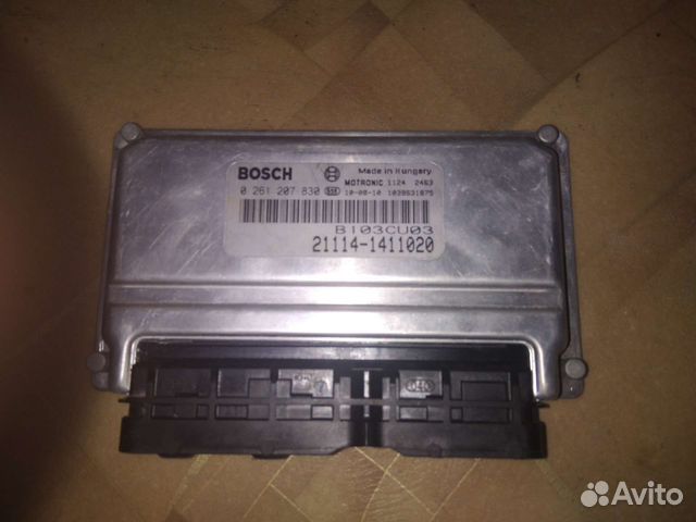 Эбу мозги на ваз kalina 1