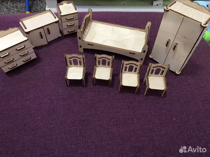 Набор детской мебели для кукол