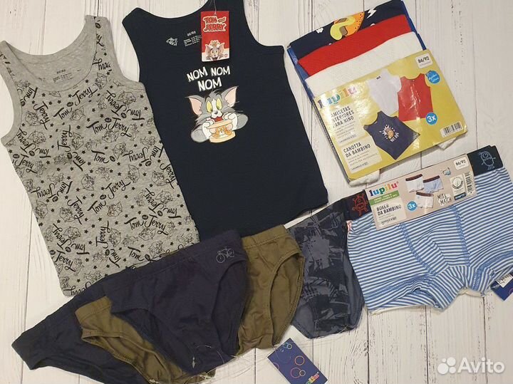 Детское нижнее белье для мальчиков