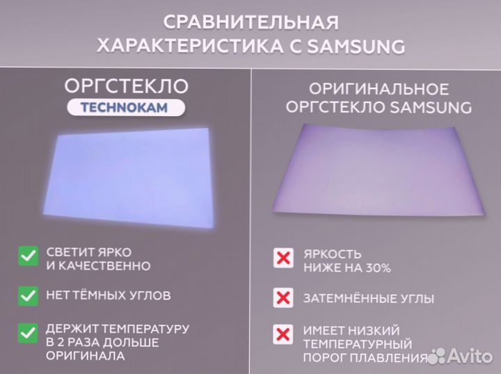 Рассеиватель Samsung от производителя Технокам