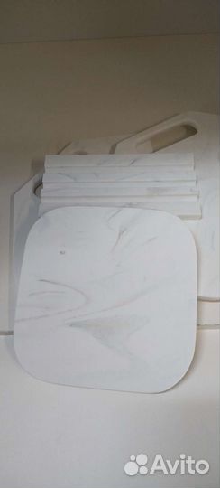 Разделочная доска с подставкой из искусствен камня