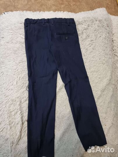 Костюм тройка синий р 116