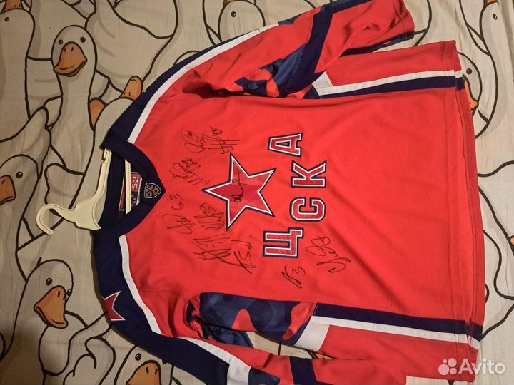 Хоккейная джерси цска