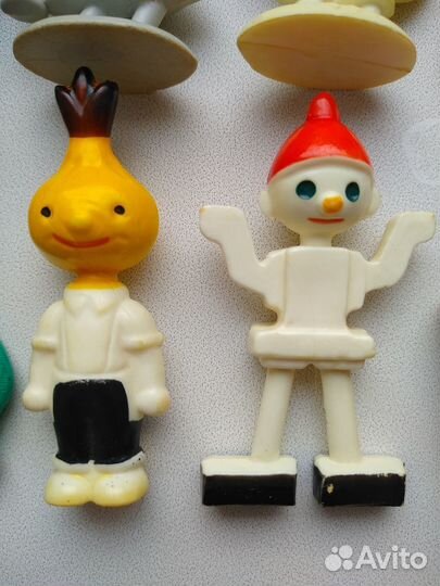 Фигурки колкий пластик СССР