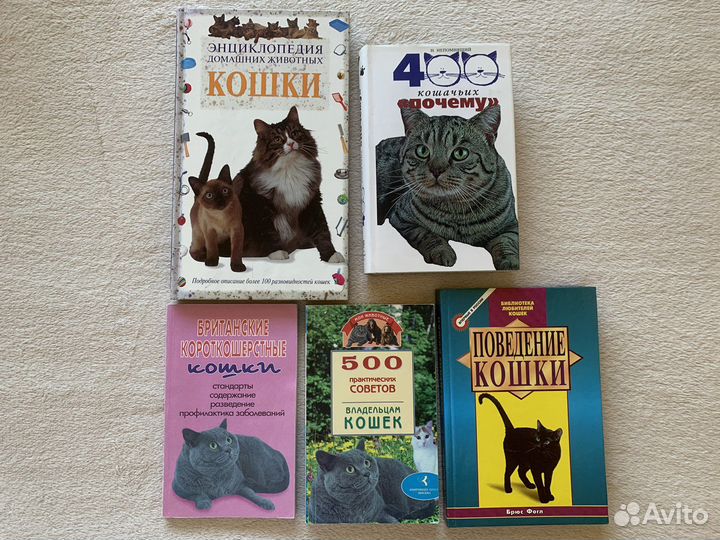 Книги про кошек